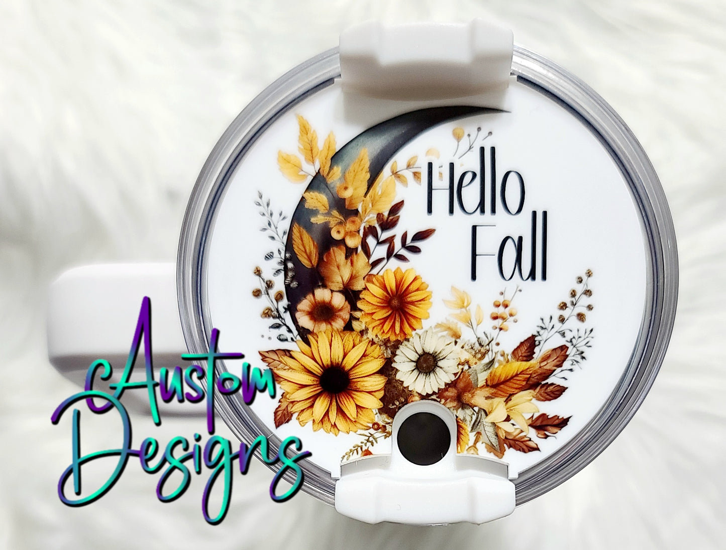 Fall Pumpkin Tumbler With Handle