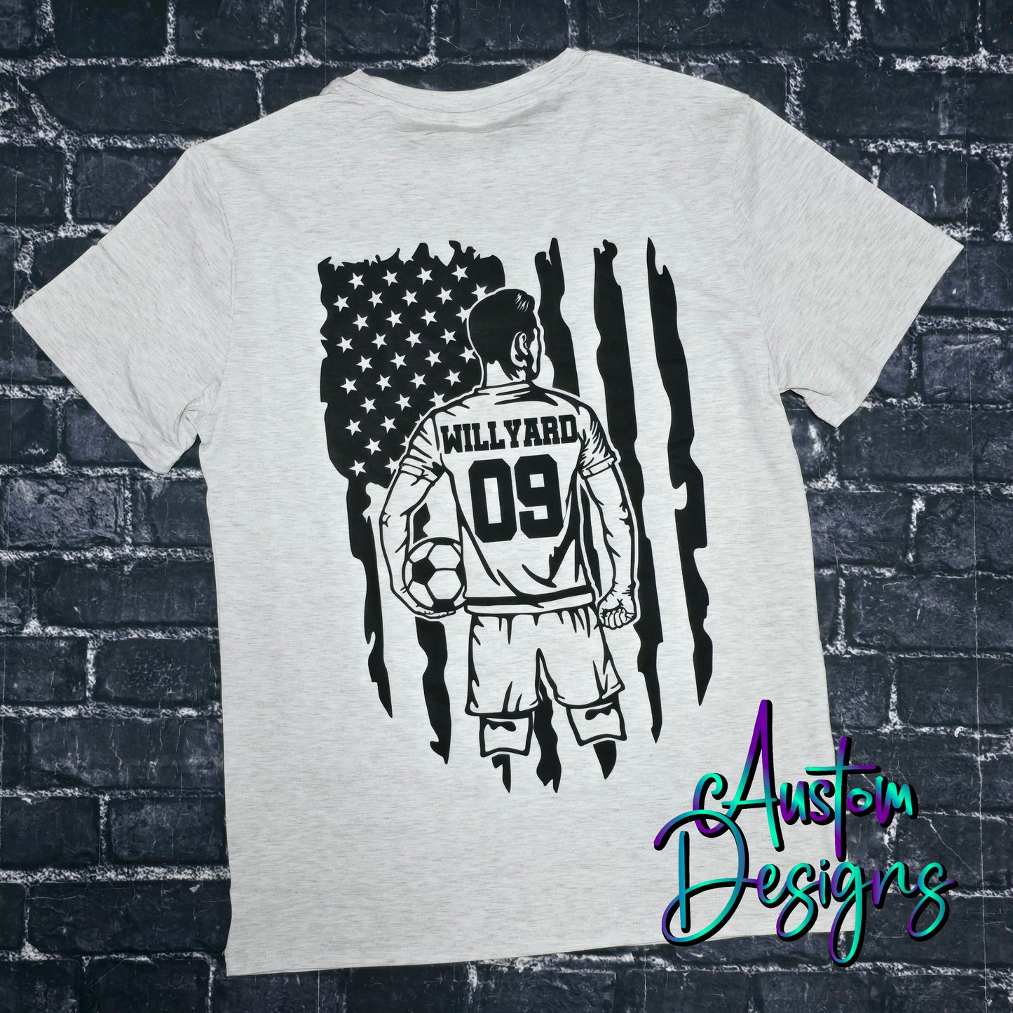Soccer Mom T-Shirt with Player Name