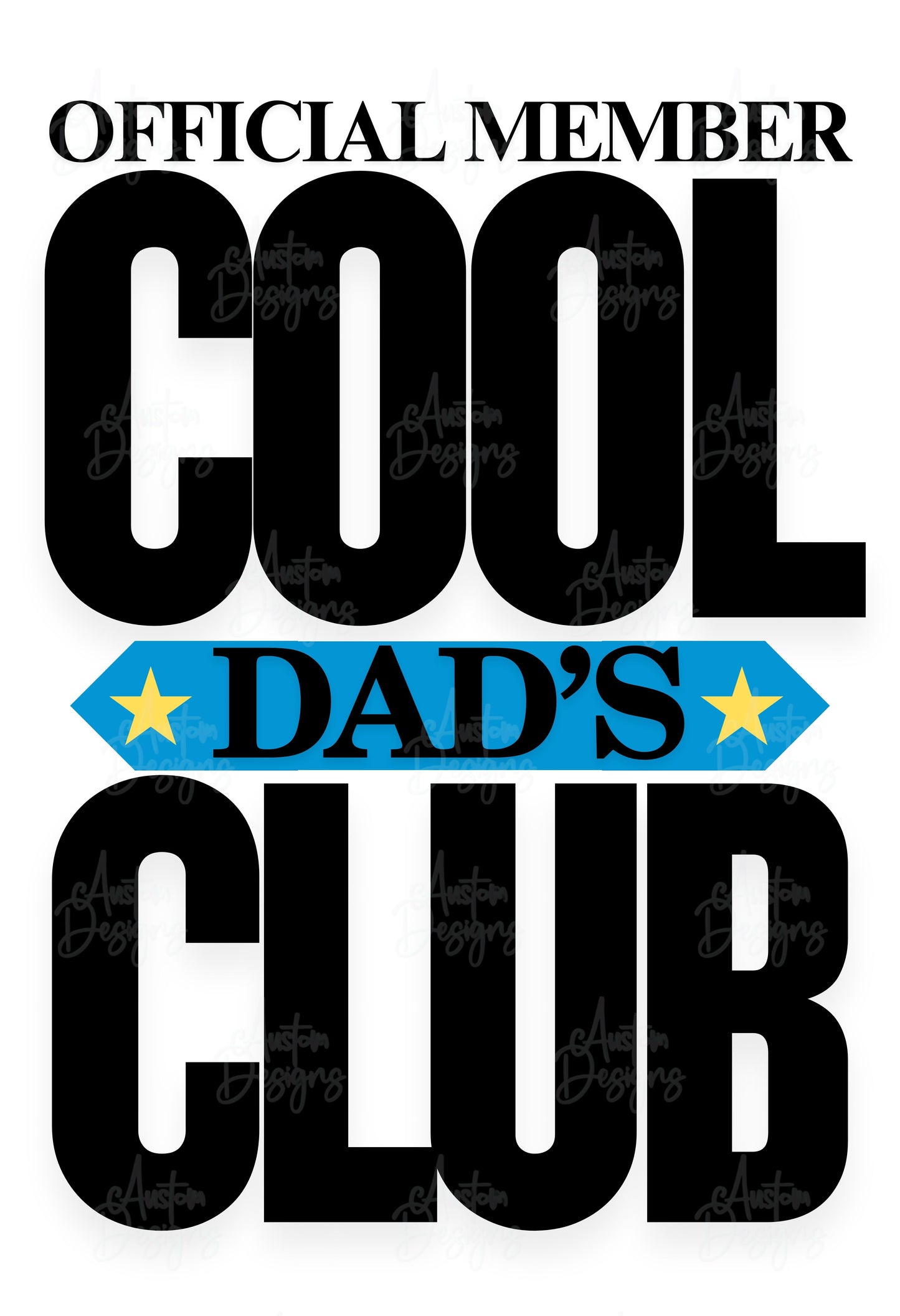 Cool Dad's Club Digital Design