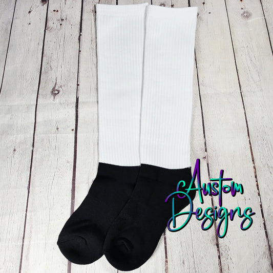 Custom Knee High Athletic Socks