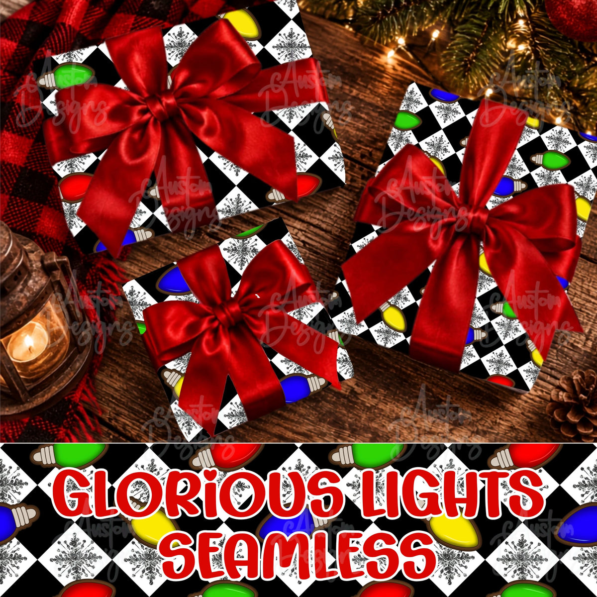 Glorious Lights Digital Seamless