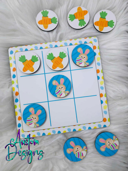 Tic Tac Toe Board-Easter