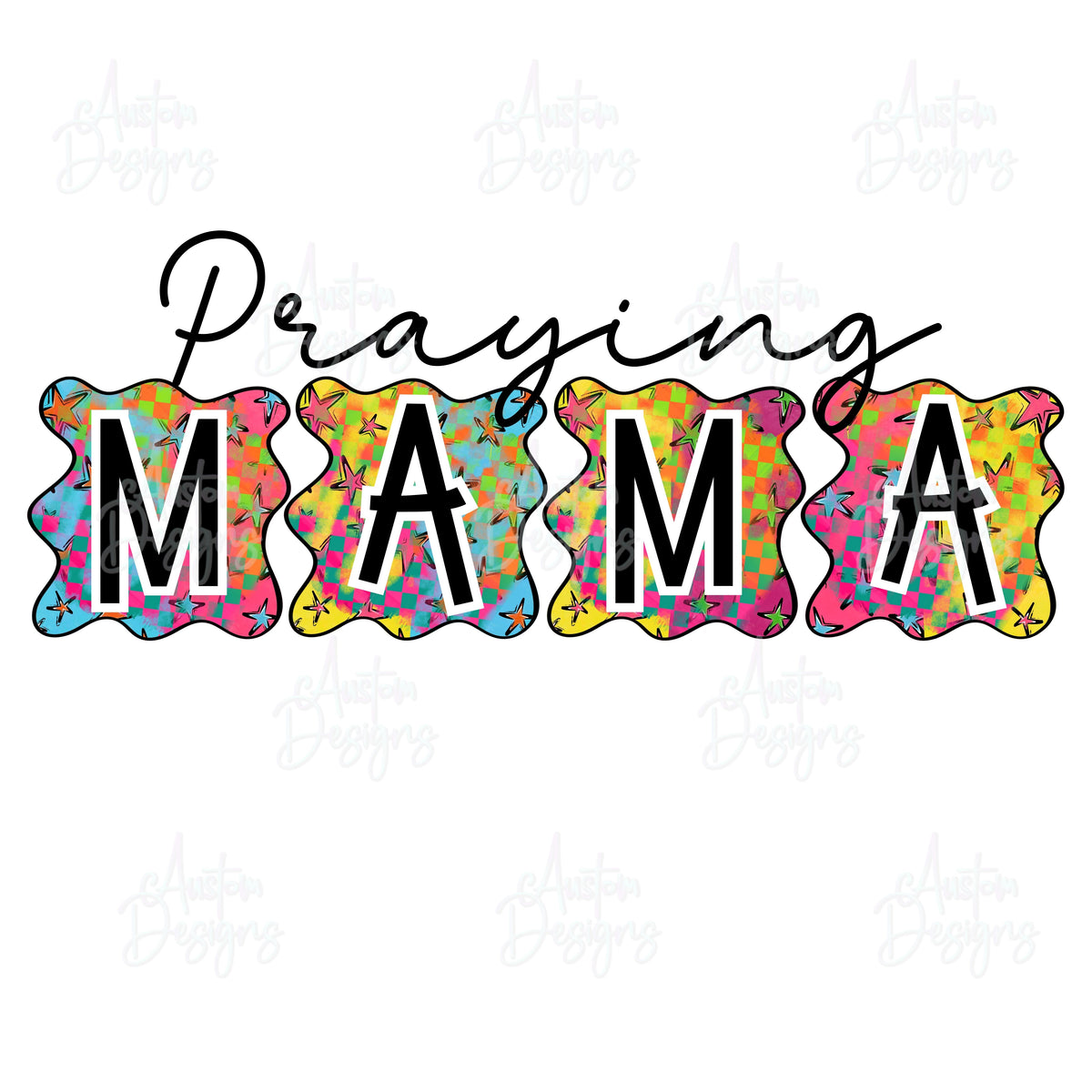 Bold Praying Mama Collection Digital Download