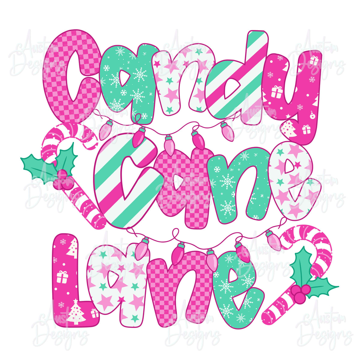 Candy Cane Lane Digital