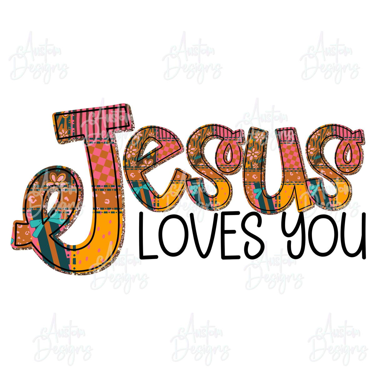 Jesus Loves You Digital Design