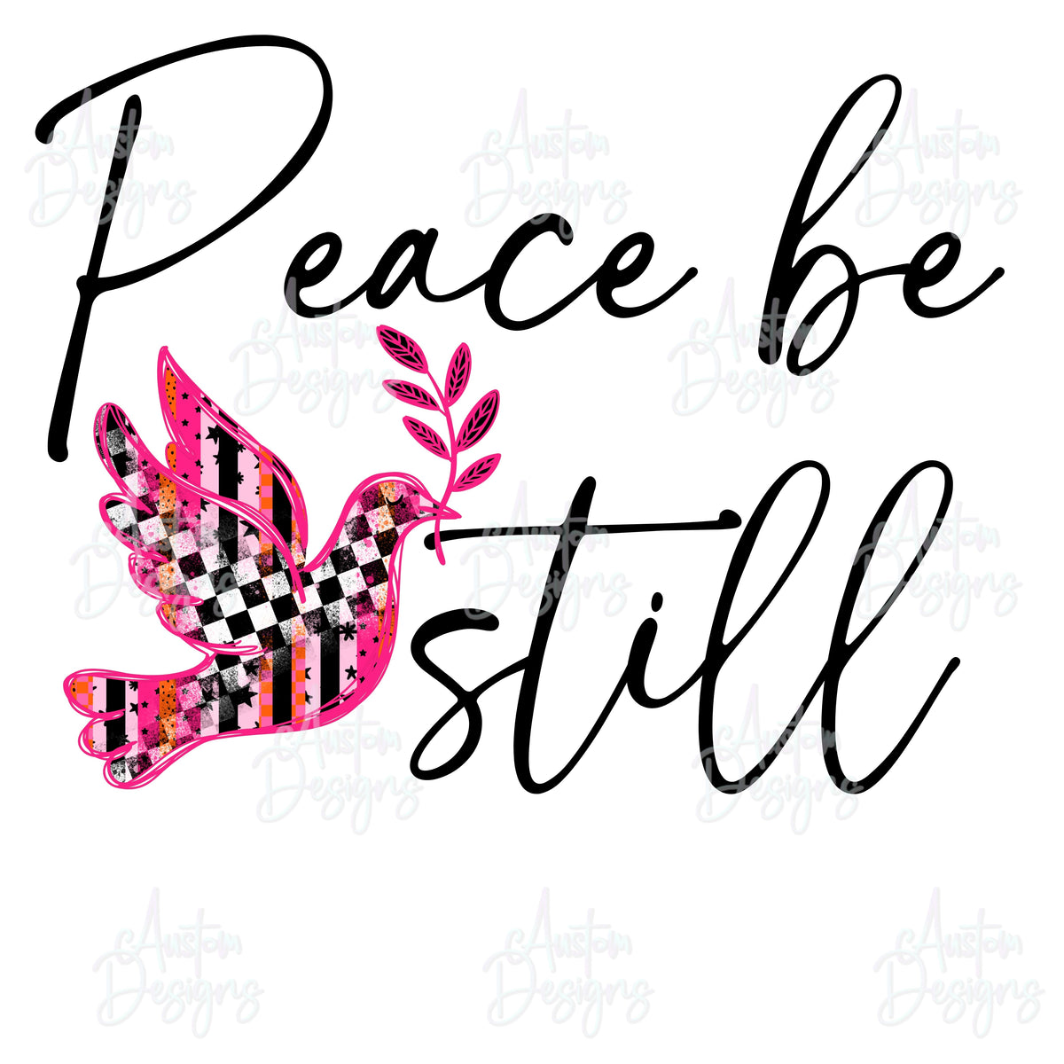 Peace Be Still Digital Design