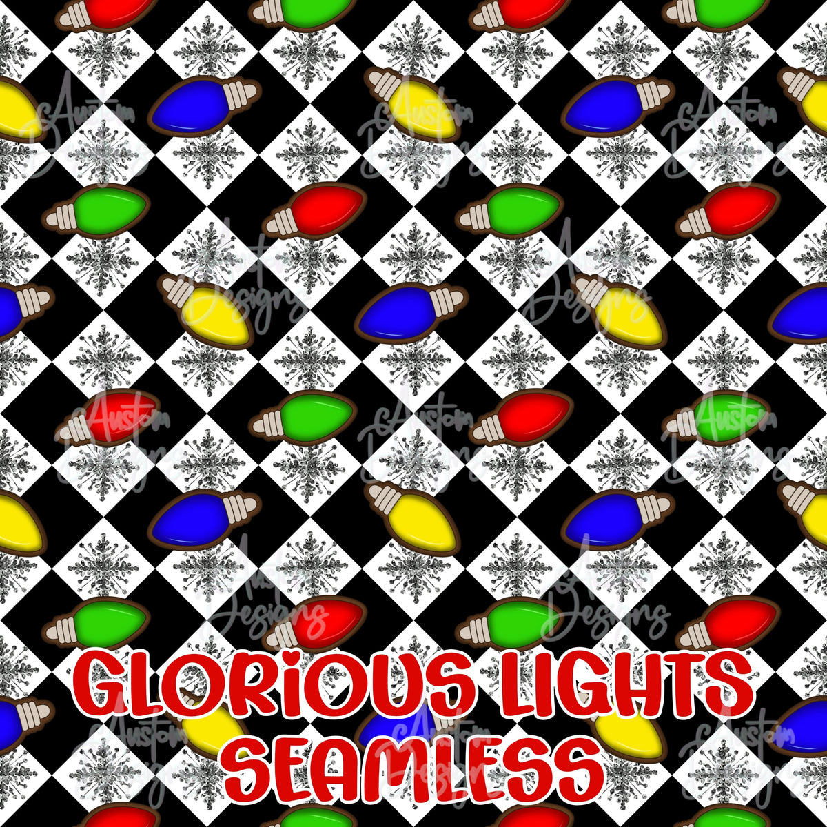 Glorious Lights Digital Seamless