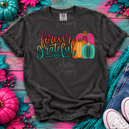 Fall Forever Grateful Bright Digital Download