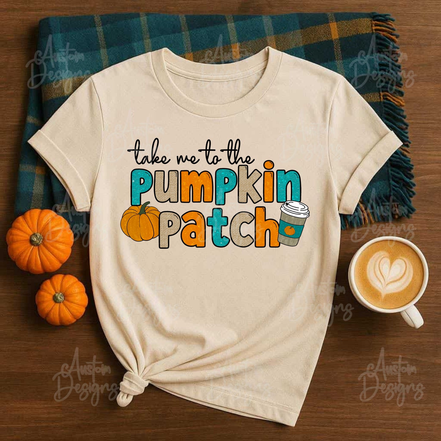 Take me to the Pumpkin Patch Digital Design