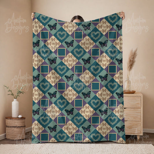 Graceful Butterfly Dream Seamless Digital Download