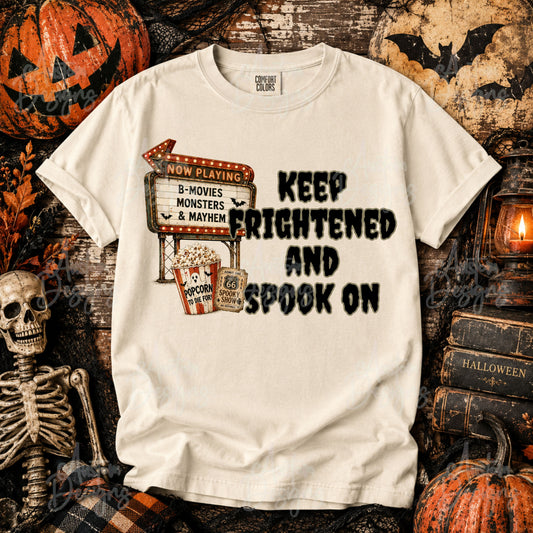 Halloween Vintage Keep Frightened Digital Download