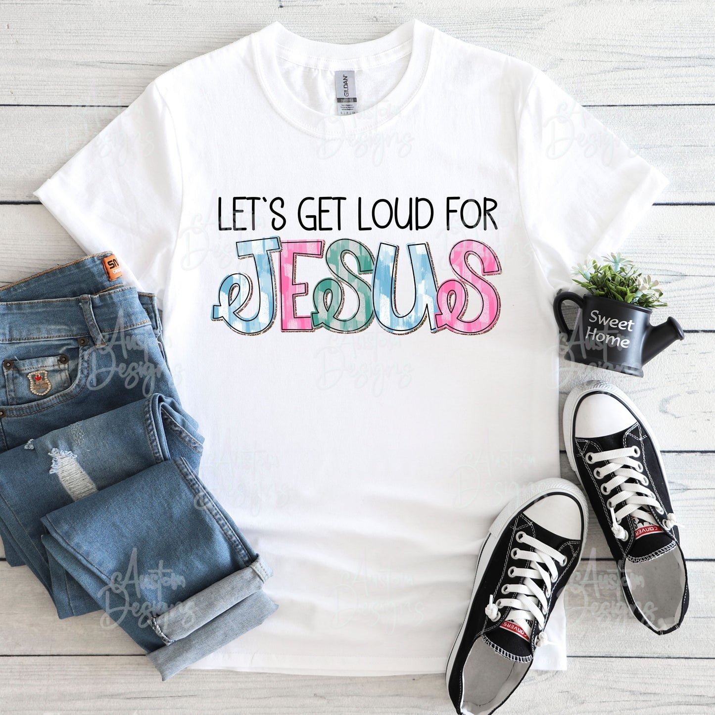 Get Loud for Jesus Digital Design