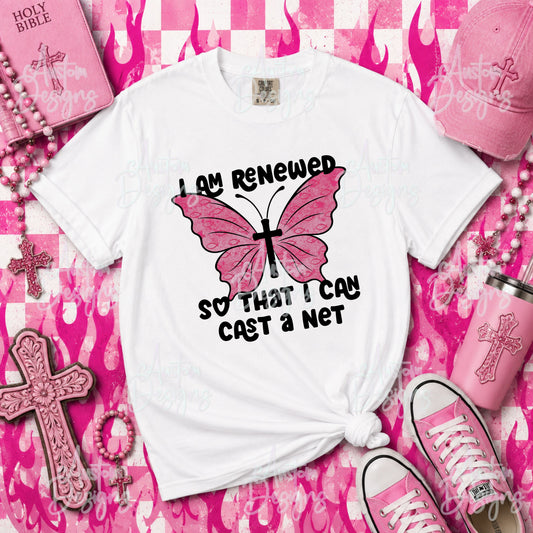 Renewed To Cast A Net Digital Design