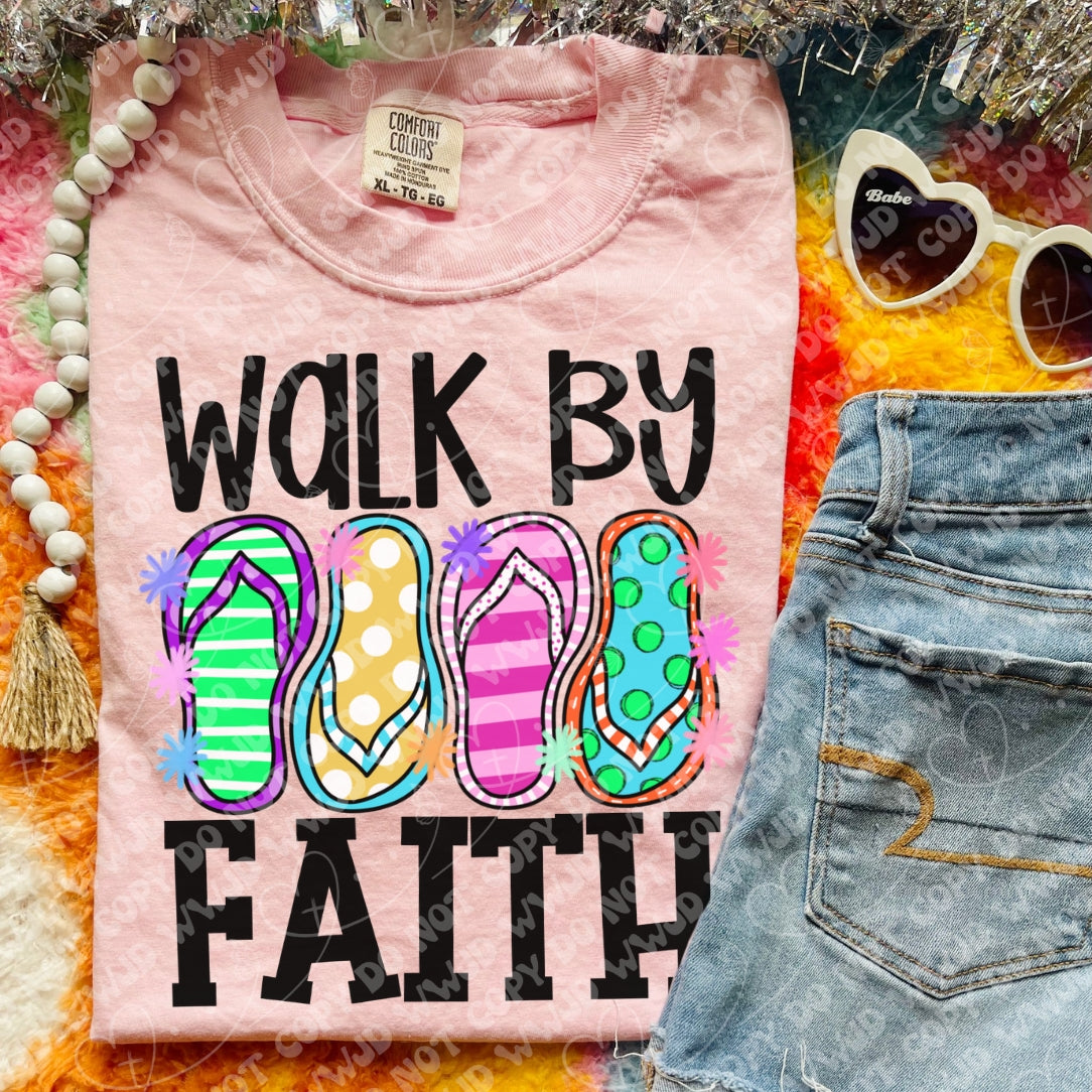 Summer Walk by Faith T-Shirt